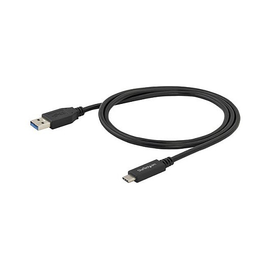Cable USB A a USB C Startech USB315AC1M Negro
