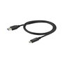 Cable USB A a USB C Startech USB315AC1M Negro