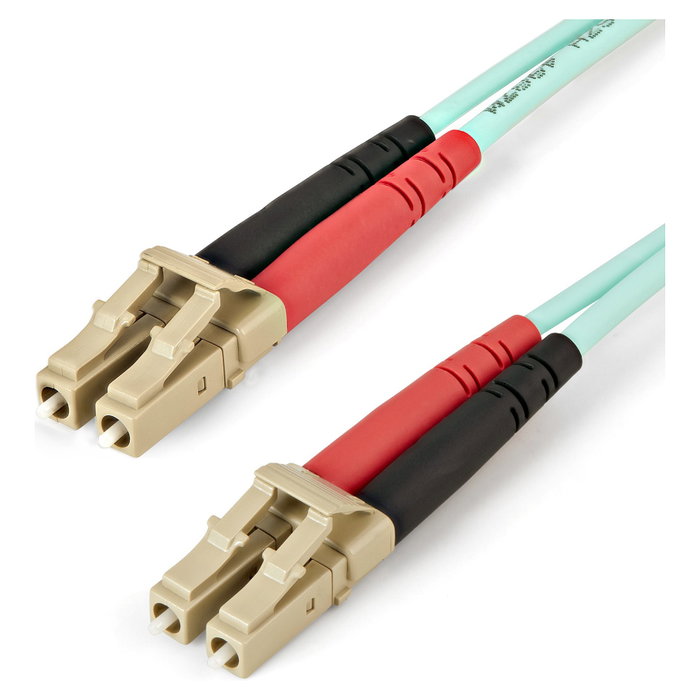 StarTech.com Cable de Fibra Óptica Multimodo OM4 LC/UPC a LC/UPC de 2m