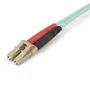 StarTech 450FBLCLC5 Cable Fibra Óptica OM4 LC-LC 5m Multimodo 50/125 100Gbps 40GBase-SR4 LSZH Aguamarina - Compatible con SFP+, QSFP+, SAN