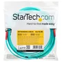 StarTech 450FBLCLC5 Cable Fibra Óptica OM4 LC-LC 5m Multimodo 50/125 100Gbps 40GBase-SR4 LSZH Aguamarina - Compatible con SFP+, QSFP+, SAN