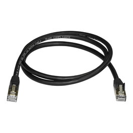 Cable de Red Rígido UTP Categoría 6 Startech 6ASPAT1MBK 1 m