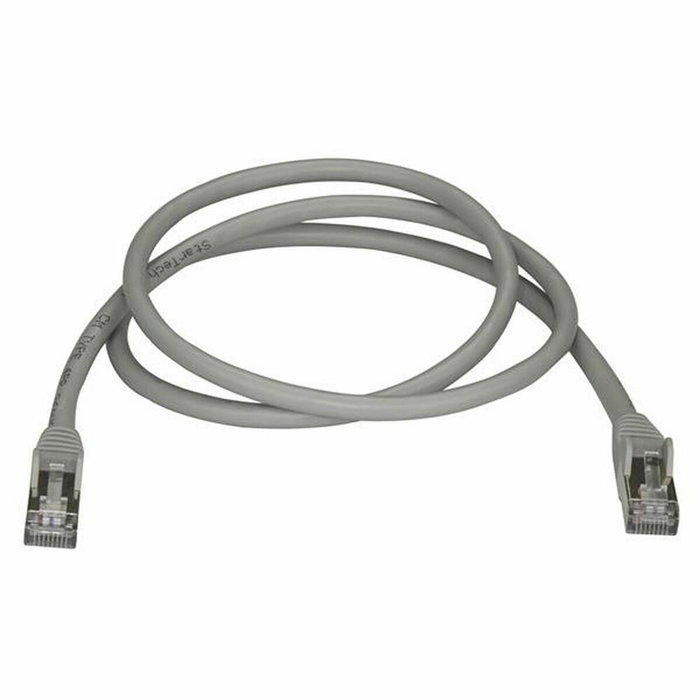 Startech 1m Cable de Red Cat6a STP, Ethernet 10 Gb/s, Blindado, Conector RJ45 Snagless, para PoE de 100W, Cable de Parcheo
