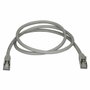 Startech 1m Cable de Red Cat6a STP, Ethernet 10 Gb/s, Blindado, Conector RJ45 Snagless, para PoE de 100W, Cable de Parcheo