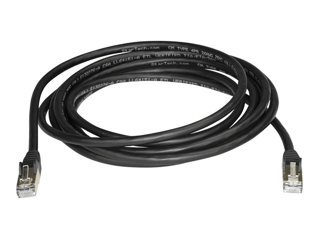 StarTech.com Cable Ethernet CAT6A 3m Negro STP 10GbE