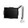 StarTech.com TABLET STAND F. DESK - Soporte de Sobremesa Articulado para iPad/Android, Ajustable 0-180°, Compatible Hasta 11", Color Blanco