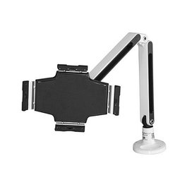 StarTech.com TABLET STAND F. DESK - Soporte de Sobremesa Articulado para iPad/Android, Ajustable 0-180°, Compatible Hasta 11", Color Blanco