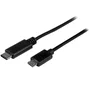 StarTech.com Cable USB-C a Micro-USB B, 0,5 m, Negro