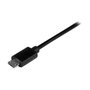 StarTech Cable Adaptador USB-C a Micro-USB B 0,5 m Negro