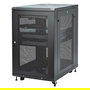 StarTech Armario Rack para Servidores 18U 19" - Bastidor 4 Postes 450 kg con Ruedas, Gestion de Cables y Cerradura - 85.5 cm Profundidad