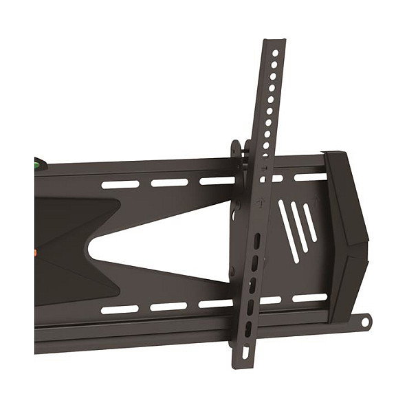 StarTech.com Soporte de Pared para TV de 37 a 75 Pulgadas (94 a 190,5 cm), Inclinable, Antirrobo, VESA 300x200 a 800x400 mm, Negro