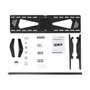 StarTech.com Soporte de Pared para TV de 37 a 75 Pulgadas (94 a 190,5 cm), Inclinable, Antirrobo, VESA 300x200 a 800x400 mm, Negro