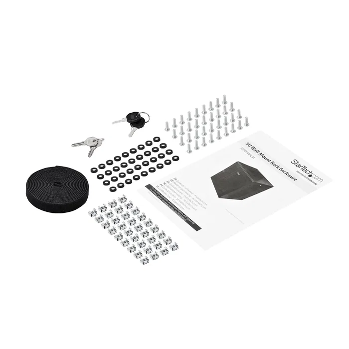 StarTech Armario Rack de Pared 9U Profundo RK920WALM