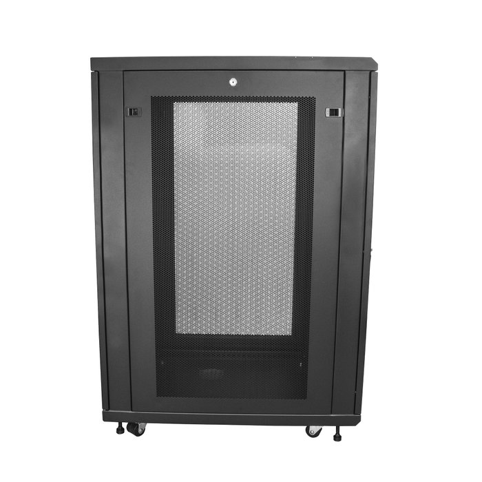 StarTech.com Armario rack para servidores 24U Negro