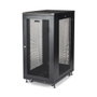 Startech Armario Rack 19 Pulgadas 24U RK2433BKM - Estante para Servidor con Ruedas y Puerta de Malla