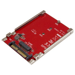 StarTech.com Adaptador M.2 a U.2 U2M2E125 Rojo