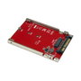 StarTech.com Adaptador M.2 a U.2 U2M2E125 Rojo