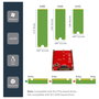 StarTech.com Adaptador M.2 a U.2 U2M2E125 Rojo
