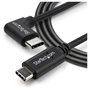 StarTech.com Cable USB-C a USB-C de 1m Acodado a la Derecha USB 2.0 Negro