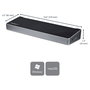 StarTech.com Docking Station USB-C para 3 Monitores 4K, 60W, Negro y Plata