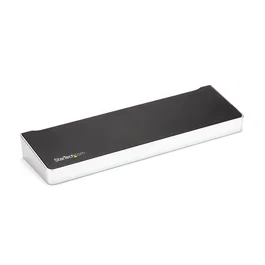 StarTech.com D Dock - Hub/Docking Station USB-C para 3 Monitores 4K con 5 Puertos USB 3.2, HDMI, DisplayPort, Ethernet, PD 60W para Mac y Windows