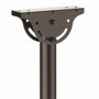 StarTech.com Soporte de Techo para TV con Mástil Telescópico 2.5-3 m, VESA 32 a 75 Pulgadas