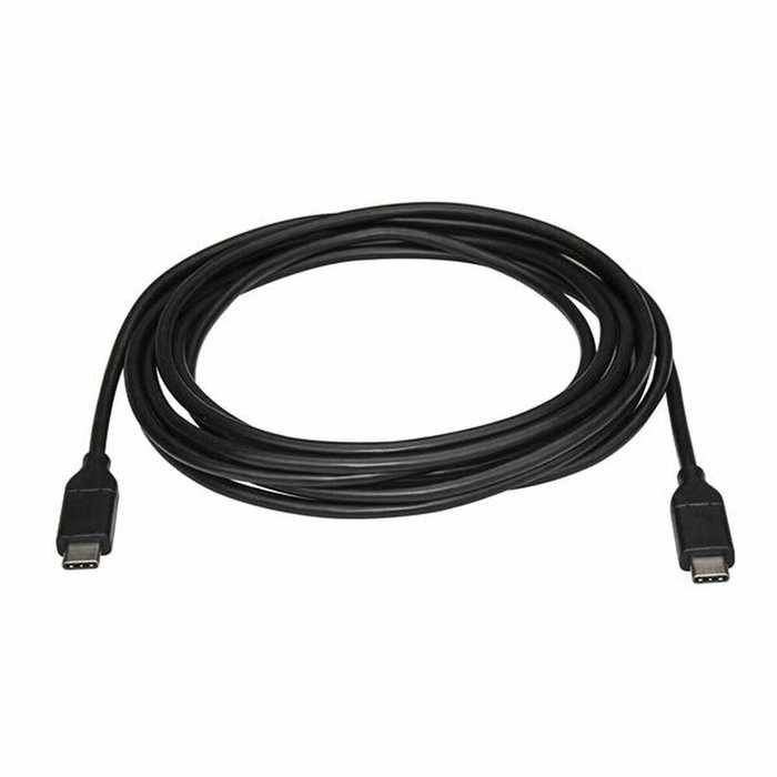 StarTech.com Cable USB-C a USB-C de 3m, USB 2.0, Negro StarTech.com Cable USB-C a USB-C de 3m, USB 2.0, Negro