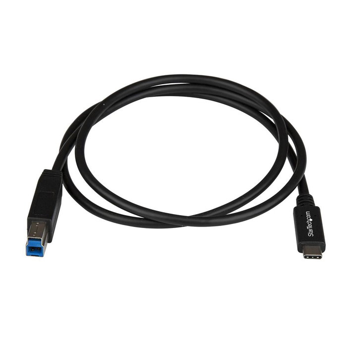 StarTech.com Cable USB-C a USB-B de 1 m USB 3.2 Gen 2 Negro