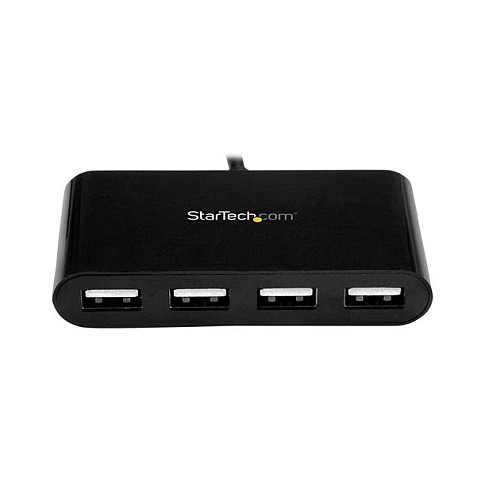 StarTech.com Hub USB-C a 4 Puertos USB 2.0 Negro StarTech.com Hub USB-C a 4 Puertos USB 2.0 Negro