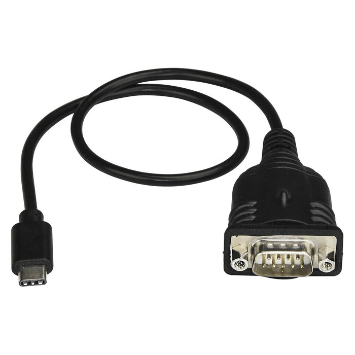 StarTech Adaptador Cable USB-C a Serie RS232 DB9 - 40 cm, para Windows, Mac, Linux - Prolific PL2303RA