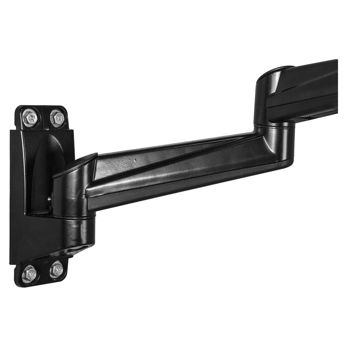 StarTech Monitor Arm Dual para Pared - Soporte Articulado VESA 2 Monitores 15"-24" (38-61 cm) - Inclinación/Giro/Rotación - Negro
