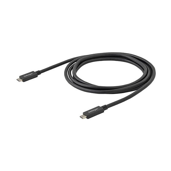 StarTech.com Cable USB-C a USB Type-C de 0,5 m USB 3.1 10 Gbps Negro StarTech.com Cable USB-C a USB Type-C de 0,5 m USB 3.1 10 Gbps Negro