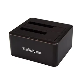 StarTech.com Docking Station USB 3.0 2 Bahías SATA 2.5/3.5 Pulgadas para SSD o Disco Duro
