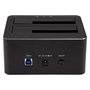 StarTech Docking Station USB 3.0 de 2 bahías SATA para SSD/HDD (Negro)