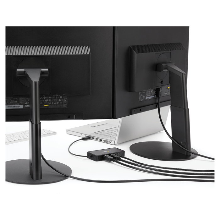 StarTech.com Mini Dock USB 3.0 para 2 Monitores DisplayPort 4K y Ethernet Gigabit