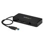StarTech.com Mini Dock USB 3.0 para 2 Monitores DisplayPort 4K y Ethernet Gigabit