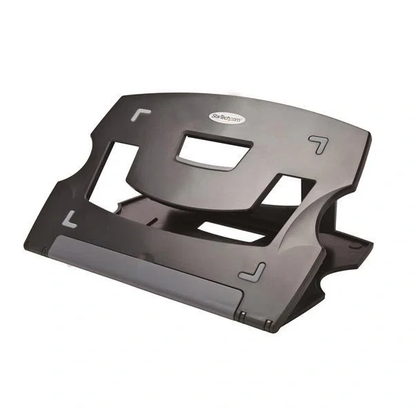 StarTech.com Soporte Ajustable para Portátil 9-12 Pulgadas, Base Ergonómica Negro, Plástico, Certificado TAA/REACH/CE StarTech.com Soporte Ajustable para Portátil 9-12 Pulgadas, Base Ergonómica Negro, Plástico, Certificado TAA/REACH/CE