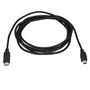 StarTech Cable USB2CMB2M USB Tipo C a Mini USB B 2m - USB 2.0 para conectar dispositivos Mini-B a puertos USB-C o Thunderbolt 3 - Negro