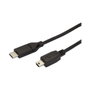 StarTech.com Cable USB-C a Mini USB-B de 2m Negro
