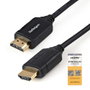 Startech Cable HDMI 0.5m Alta Velocidad con Ethernet, 4K 60Hz, cabl