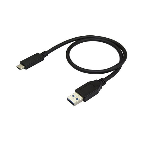 Cable USB A a USB C Startech USB31AC50CM Negro