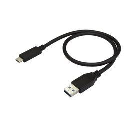 Cable USB Tipo C a USB-A Startech USB31AC50CM 3.2 Gen 2 10 Gbps 50 cm Negro
