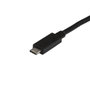 Cable USB Tipo C a USB-A Startech USB31AC50CM 3.2 Gen 2 10 Gbps 50 cm Negro