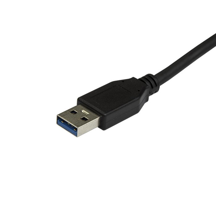 Cable USB Tipo C a USB-A Startech USB31AC50CM 3.2 Gen 2 10 Gbps 50 cm Negro