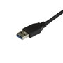 Cable USB Tipo C a USB-A Startech USB31AC50CM 3.2 Gen 2 10 Gbps 50 cm Negro
