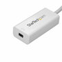 Adaptador USB C a Mini DisplayPort Startech CDP2MDP Blanco 4K Ultra HD