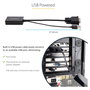 StarTech.com Adaptador DVI-D a DisplayPort con alimentación USB