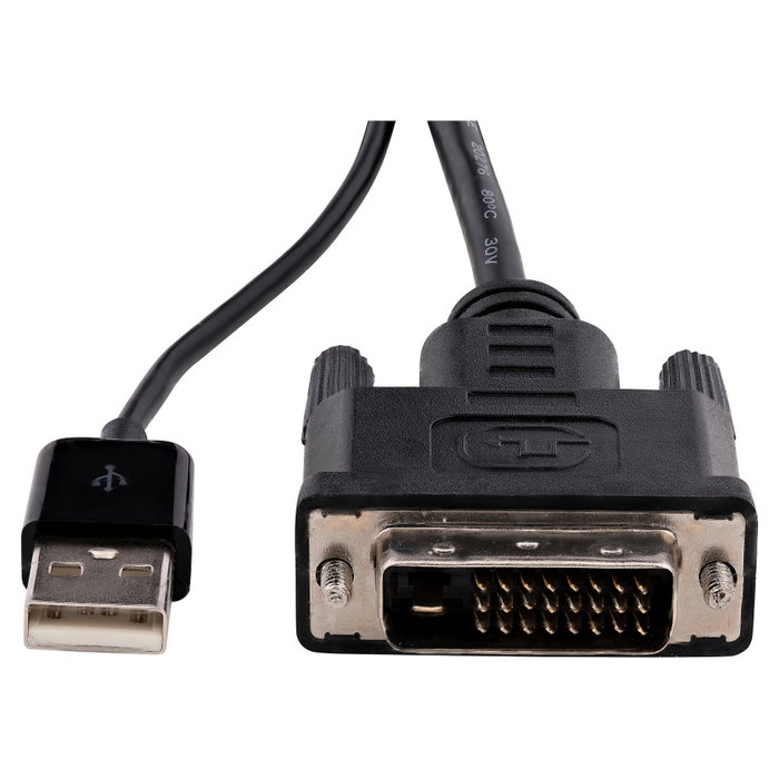 StarTech.com Adaptador DVI-D a DisplayPort con alimentación USB