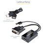 StarTech.com Adaptador DVI-D a DisplayPort con alimentación USB