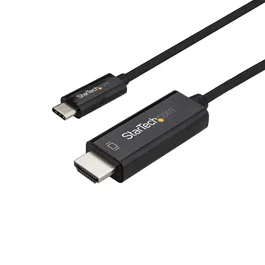 StarTech.com Cable Adaptador USB-C a HDMI 4K 60Hz 1m Negro
